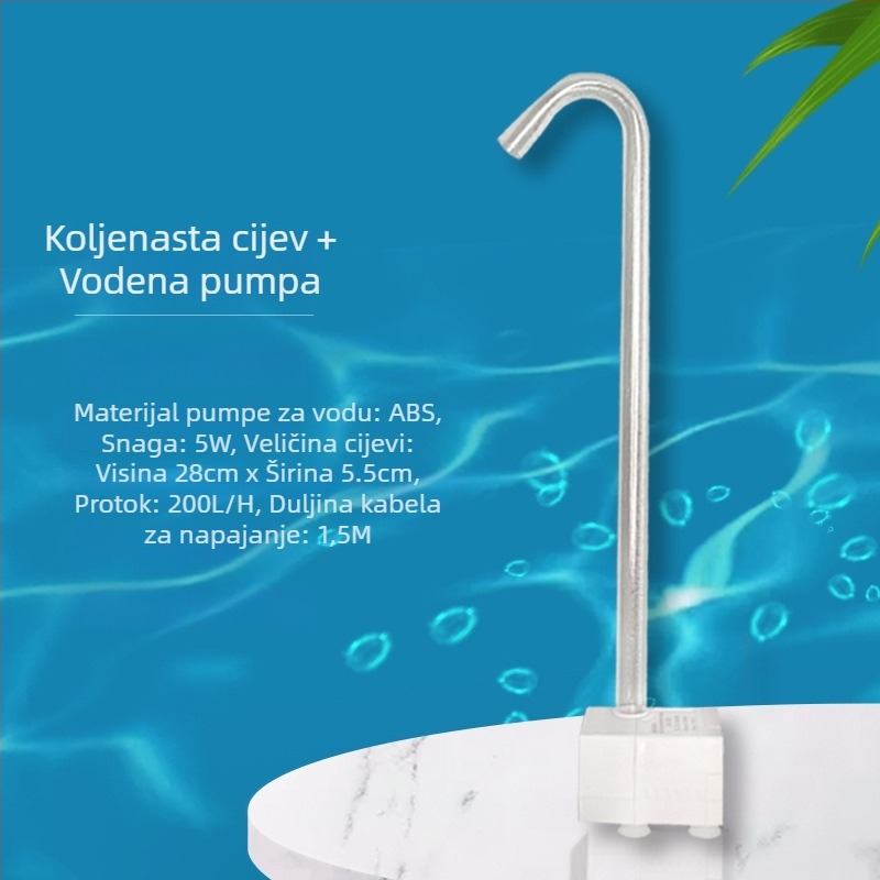 Kućni uređaj za pranje kose s pumpom za cirkulaciju vode i pjenastom glavom, DC 5V visok protok