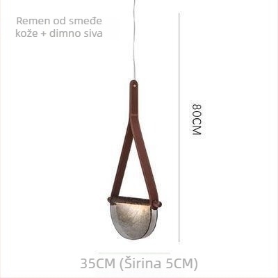 Staklena viseća svjetiljka, skandinavski moderni minimalistički stil, za spavaću sobu, dnevni boravak, blagovaonu, kafić i butik