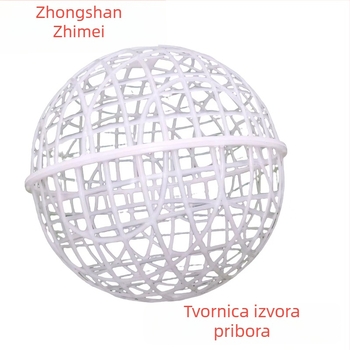 Kućište lampe od ratana, plastična lampa od ratana, kugla promjera 20–50 cm, atmosfera rasvjeta za krajolik
