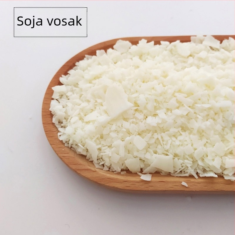 52° Biljni sojin vosak za ručno izrađene aromatične svijeće u čašicama, DIY, bijeli pčelinji vosak i želatinozni vosak