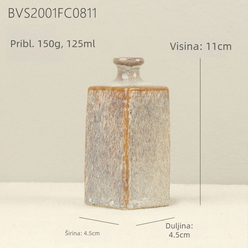 Keramička difuzijska bočica za aromaterapiju, dekorativni predmet, mala vaza za cvijeće, 70–200 ml