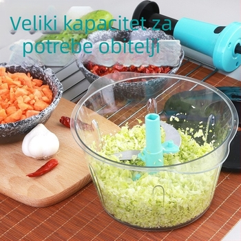 Ručni višenamjenski rezač za povrće s rezačem na ploške, za kućnu upotrebu