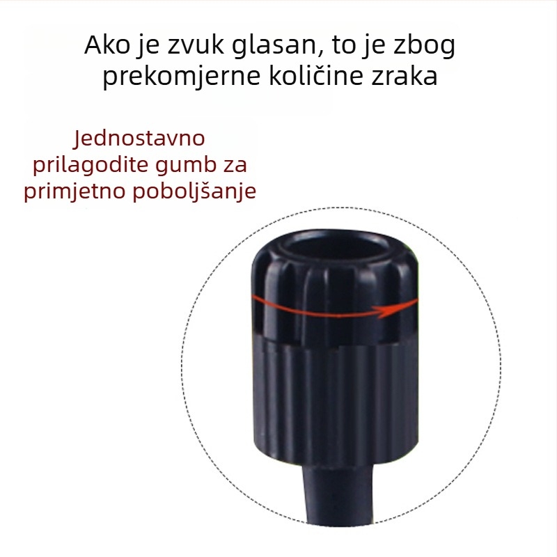 Trostruka potopna pumpa s filtrom za oksigenaciju akvarija, kompaktna i tiha