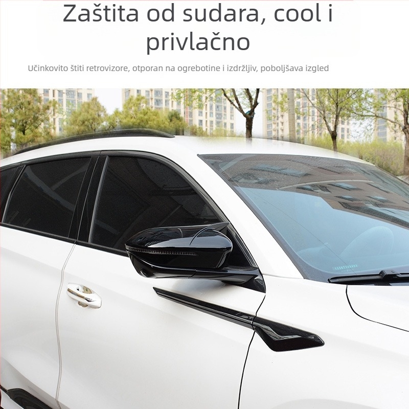 Kryt retrovizora za Changan CS75 Plus u obliku rogova – dekorativni zaštitni pokrov
