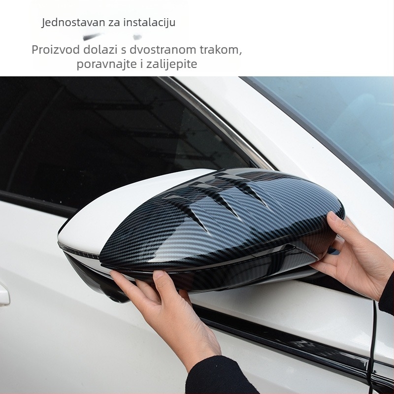 Kryt retrovizora za Changan CS75 Plus u obliku rogova – dekorativni zaštitni pokrov