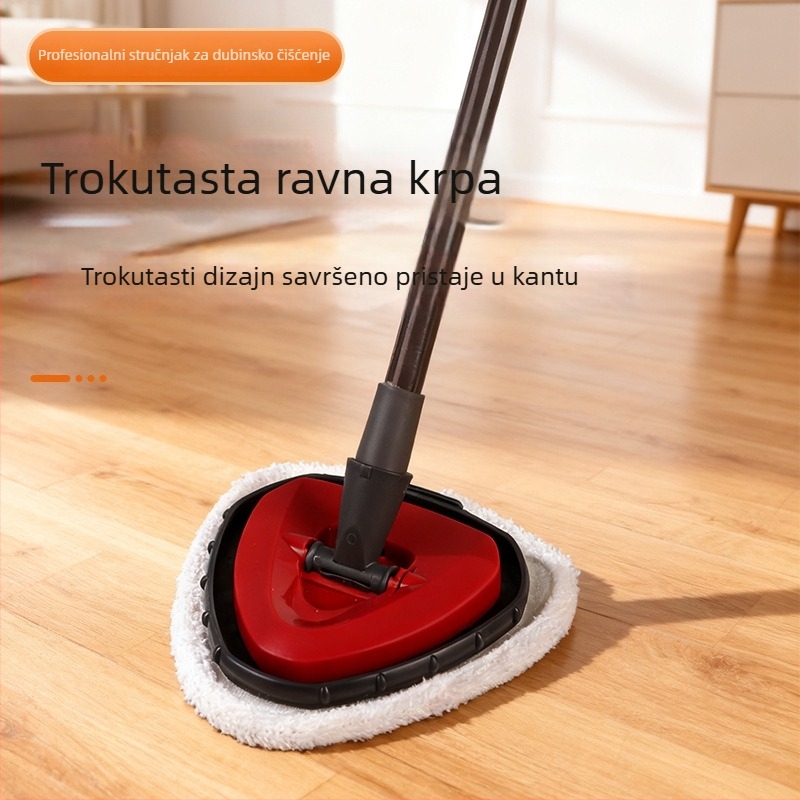 Zamjenska glava za mop, kompatibilna s Oceda Gen1/Gen2, trokutasta ravna glava