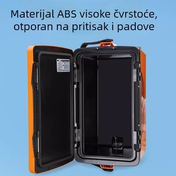 Kutija za ribolov od 29 litara s četiri podesiva noge, dijelovi od čvrste aluminijske legure, izolirana kutija, velika zapremina za vanjsku uporabu