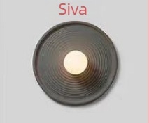 Nordijska vintage zidna lampa sa staklenim sjenilom, LED, prekidač – dnevni boravak, spavaća soba, hodnik