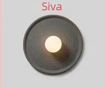 Nordijska vintage zidna lampa sa staklenim sjenilom, LED, prekidač – dnevni boravak, spavaća soba, hodnik