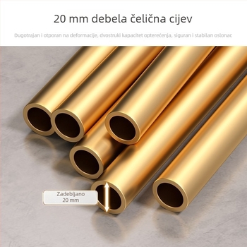 Metalni podni držač za haljine, moderan minimalistički dizajn za spavaću sobu i dnevni boravak