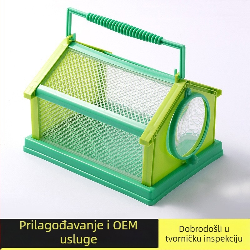 Prijenosni posmatrač za insekte, ručno povećalo i dječji mikroskop za vanjsku upotrebu