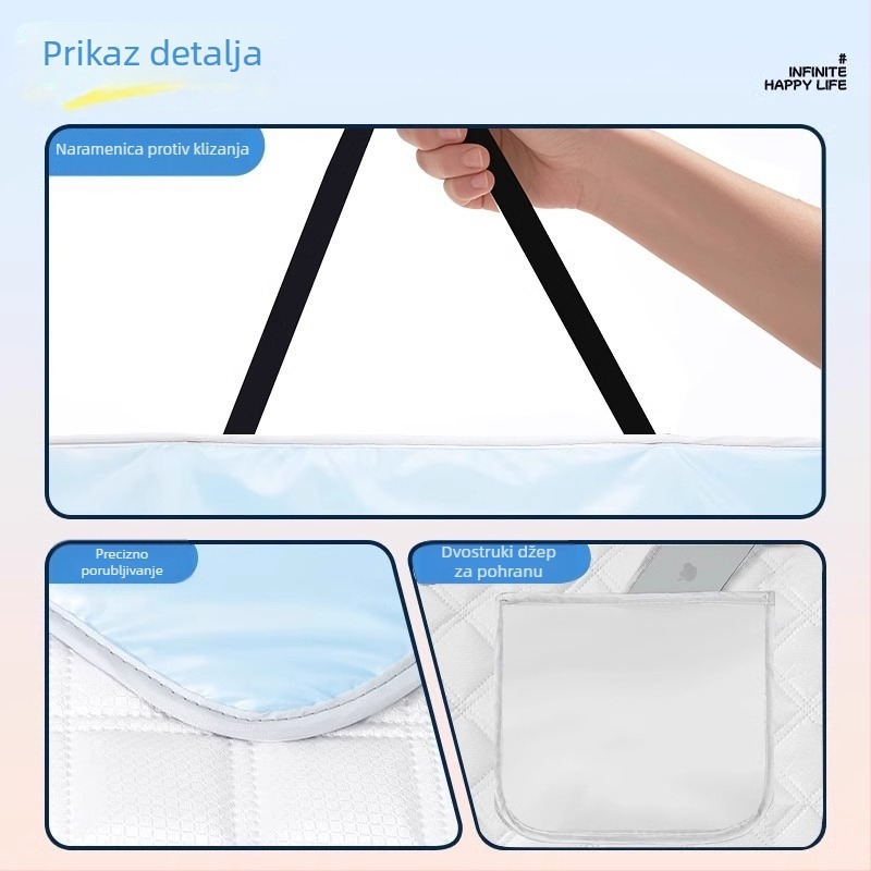 Deka otporna na vjetar za električna vozila, povećane veličine, sve sezone, vodootporna i izdržljiva za električne bicikle i skutere