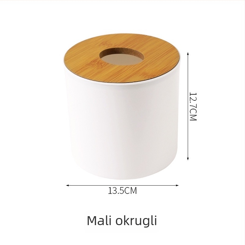 Minimalistička stolna kutija za salvete s odjeljivačem, za dom i blagovaonu