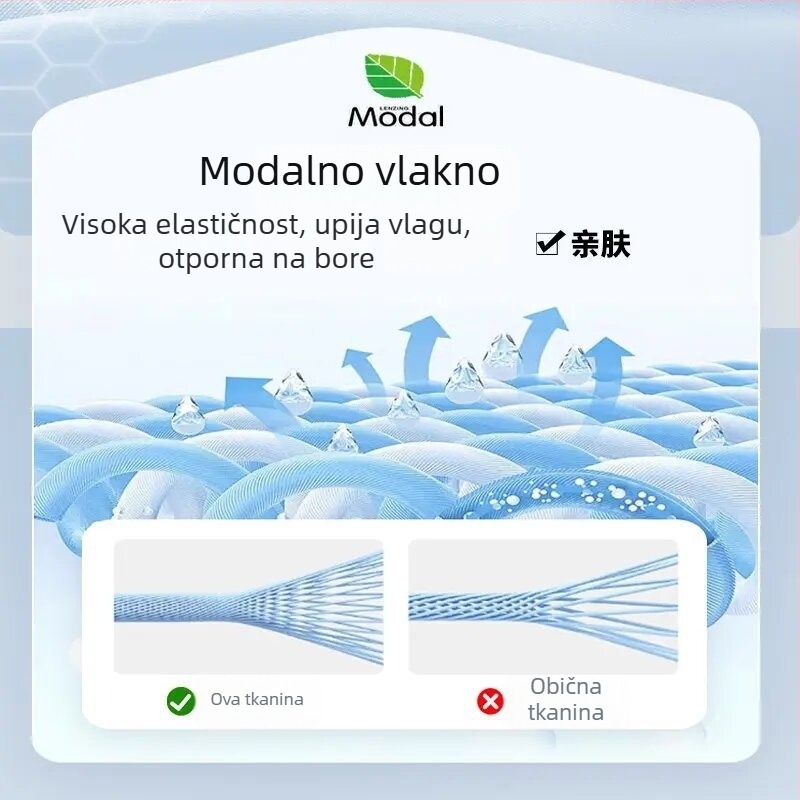 Modal košulja, bez glačanja, muška, dugih rukava, poslovno/ležerno