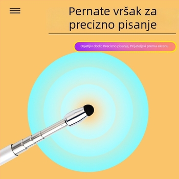 Ispruživi kapacitativni stilus za dodirne zaslone, pokazivač za elektroničku ploču za online nastavu