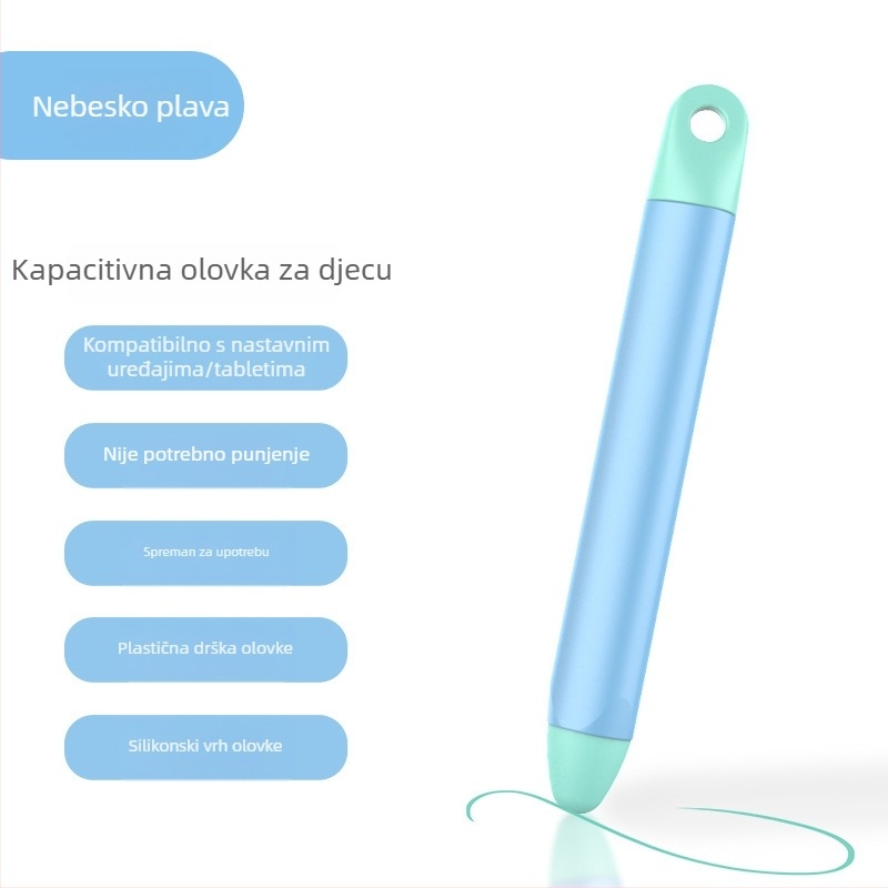 Ispruživi kapacitativni stilus za dodirne zaslone, pokazivač za elektroničku ploču za online nastavu