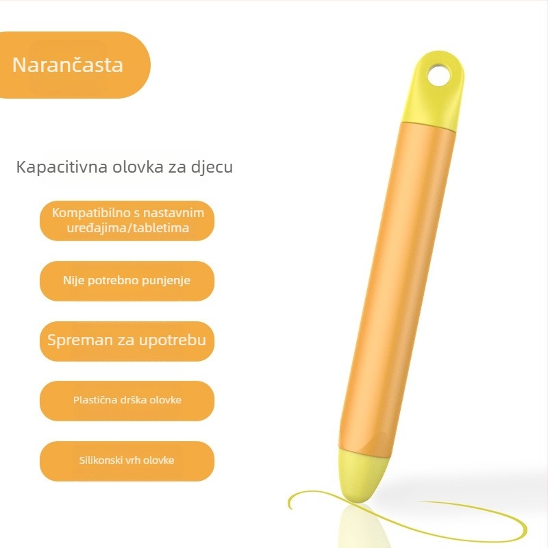 Ispruživi kapacitativni stilus za dodirne zaslone, pokazivač za elektroničku ploču za online nastavu