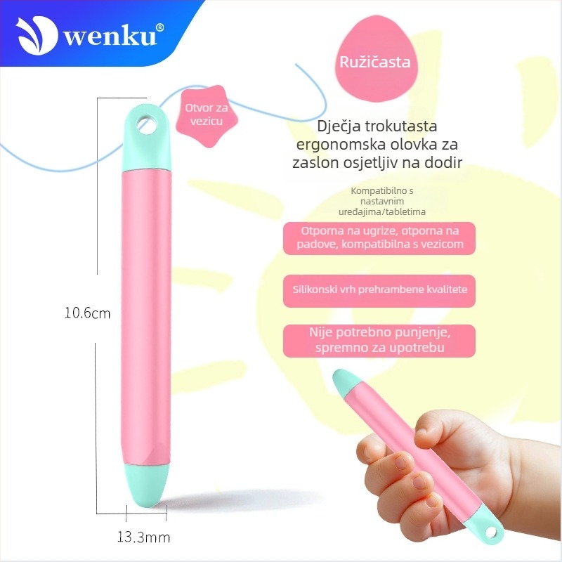 Ispruživi kapacitativni stilus za dodirne zaslone, pokazivač za elektroničku ploču za online nastavu
