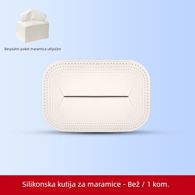 Silikonska kutija za maramice za Mercedes-Benz GLE – unutarnji automobilski dodaci (kompatibilno s GLE350, GLS450)