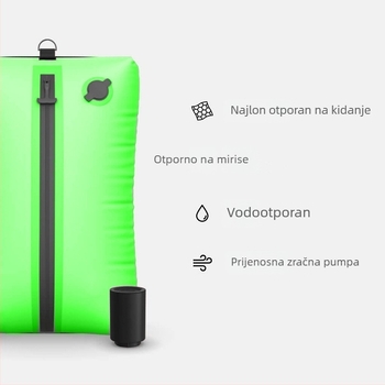 Vodootporna kompresijska vaku torba za pohranu, otporna na kidanje najlona, za putovanja i ruksake