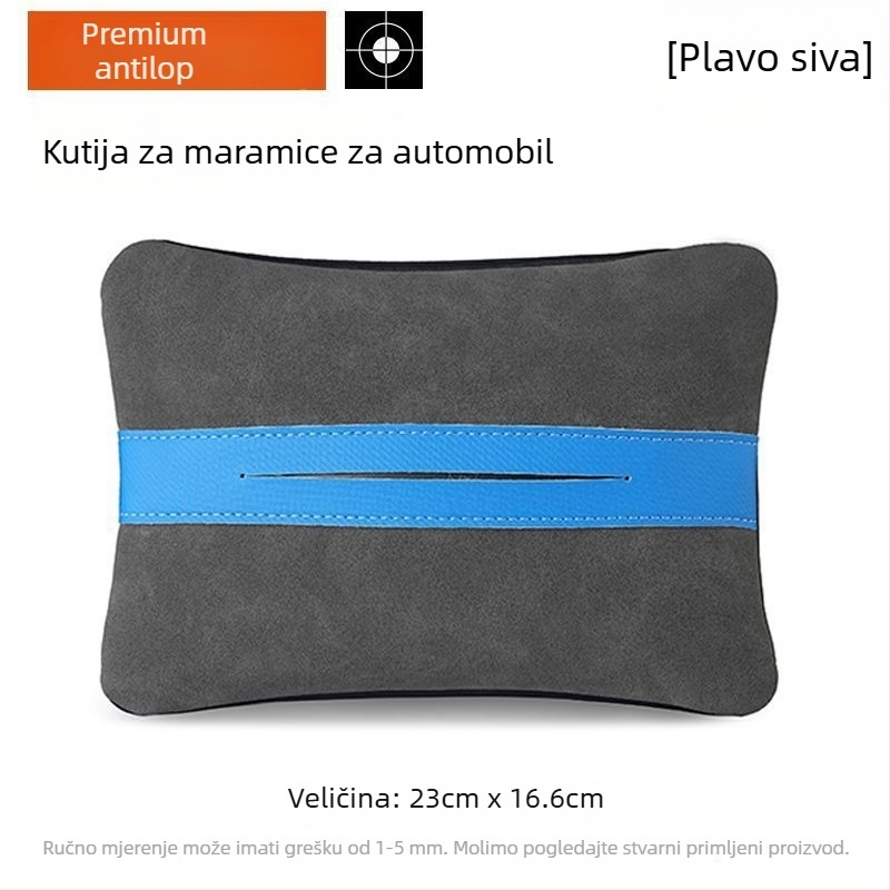Držač maramica za auto, visi na vizir i naslon za ruku, luksuzni unutarnji dodatak