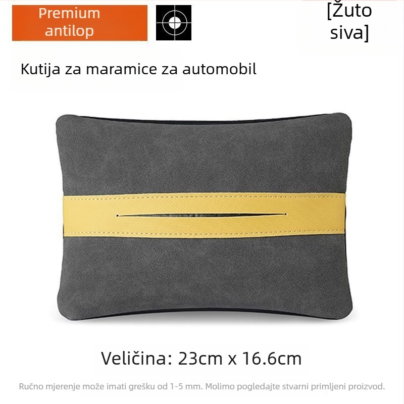 Držač maramica za auto, visi na vizir i naslon za ruku, luksuzni unutarnji dodatak