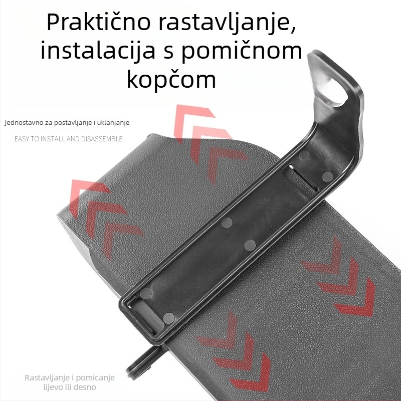 Višenamjenski kutija za pohranu u automobilu, kutija za maramice, organizator iza sjedala i držač za čašu.
