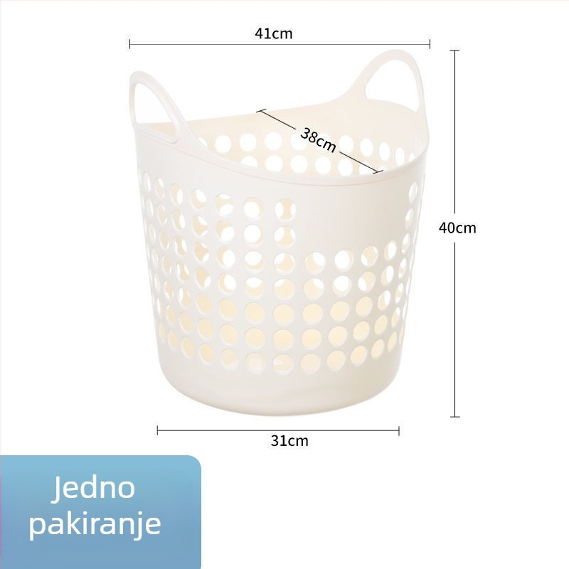 Plastični koš za rublje, kućno odlaganje odjeće, moderan i jednostavan dizajn