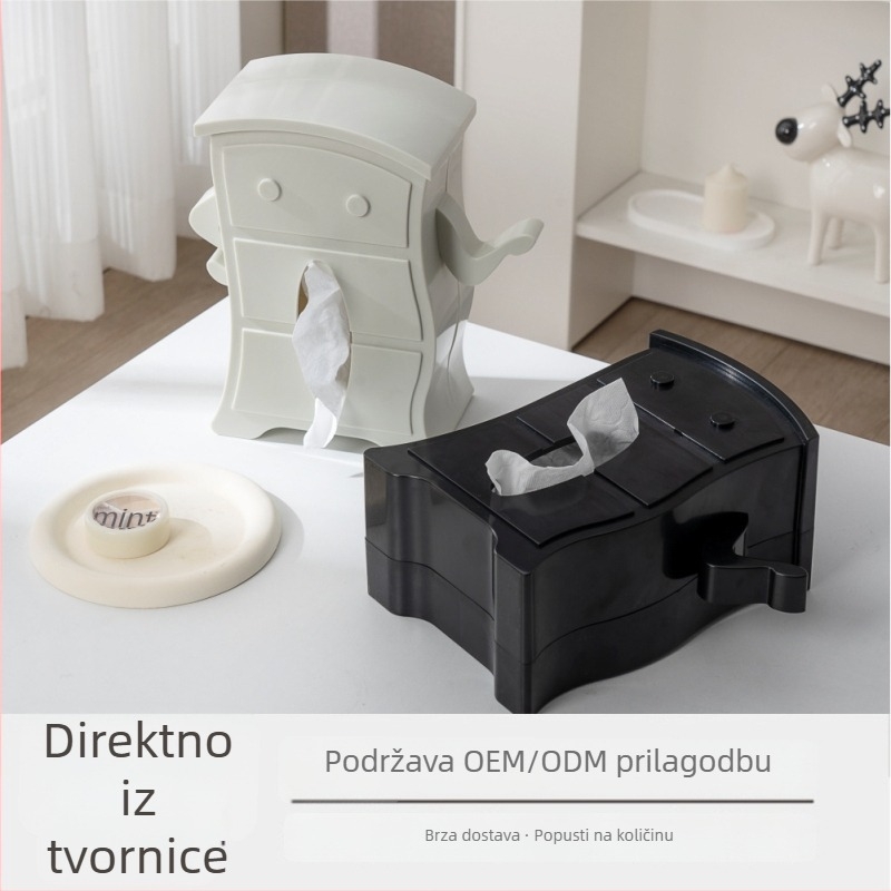 Lohas kreativna kutija za maramice s dizajnom blokova za dnevni boravak i kupaonicu