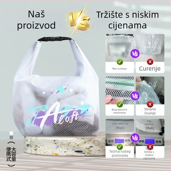 Vodootporna torba za pohranu fitness odjeće, kupaćih kostima i higijenskih potrepština, velika kapaciteta, torba sa šnonom za putovanja