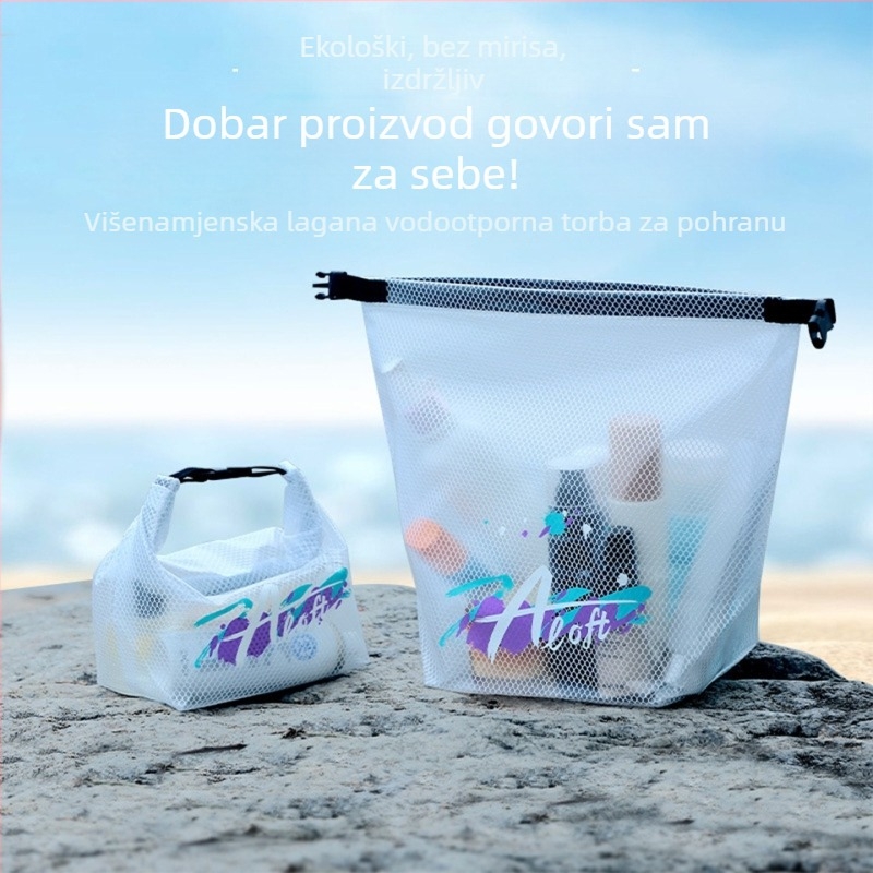 Vodootporna torba za pohranu fitness odjeće, kupaćih kostima i higijenskih potrepština, velika kapaciteta, torba sa šnonom za putovanja