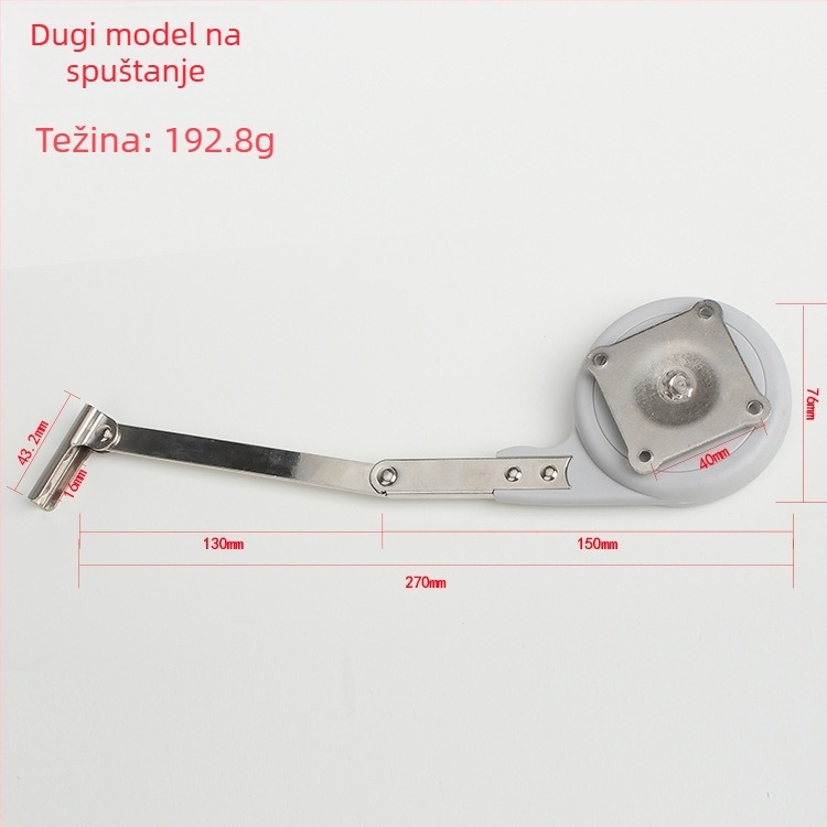 Tatami hidraulični nosač za podizna vrata s tihim amortizerom za garderobu i sklopivi metalni pribor