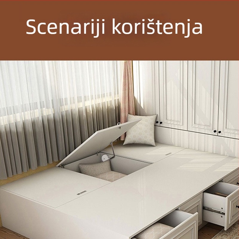 Tatami hidraulični nosač za podizna vrata s tihim amortizerom za garderobu i sklopivi metalni pribor