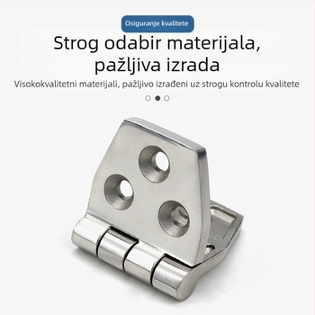 Ht067 Panta za vrata ormara od 304 nehrđajućeg čelika, teški industrijski dizajn, oblik ventilatora