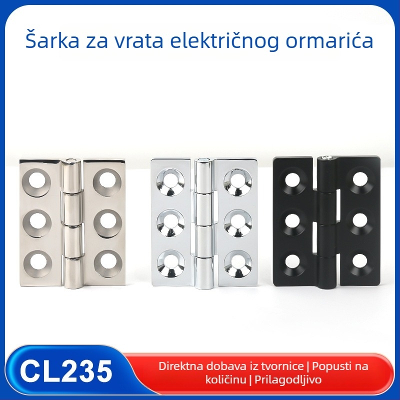 CL235 Šarka od cinkove legure za kutije za distribuciju i električne ormariće, industrijski hardver