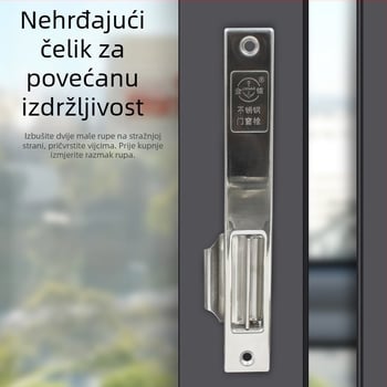 Brava s kukom za prozore, jednostrana, model 90