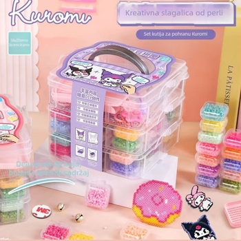 Originalni Sanrio set za izradu s perlicama – DIY komplet za 3D izradu perli