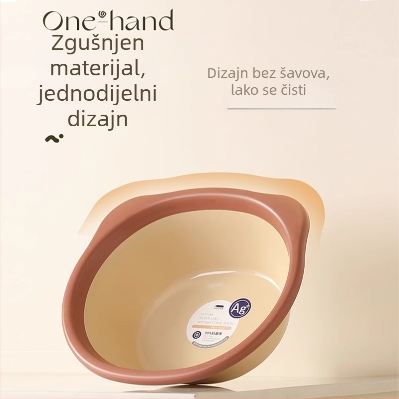 Antibakterijski dječji plastični umivaonik za pranje lica i higijenu