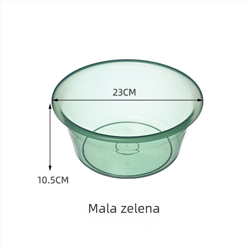 Prozirno veliko plastično korito za pranje – pogodno za čišćenje lica, stopala, odjeće i povrća