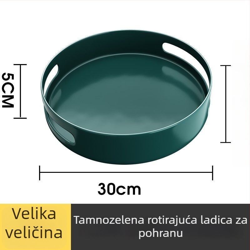 Okretni višeslojni kuhinjski stalak za začine, ulja, octa, umake, boce i voće
