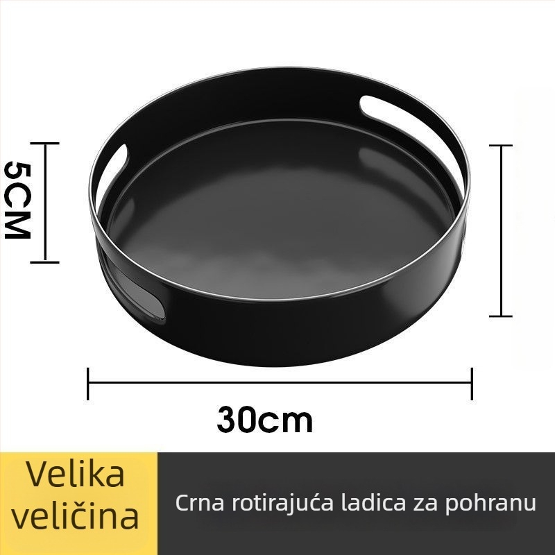 Okretni višeslojni kuhinjski stalak za začine, ulja, octa, umake, boce i voće