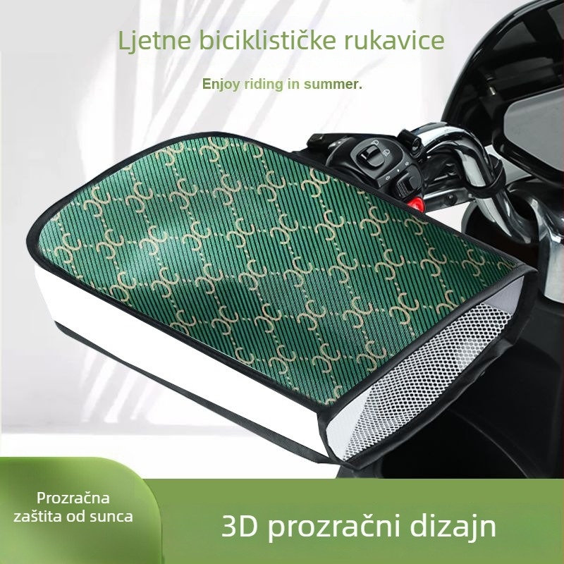Ljetne rukavice za električna vozila s zaštitom od sunca, produženo pokriće upravljača, prozračne, vodootporne i otporne na vjetar