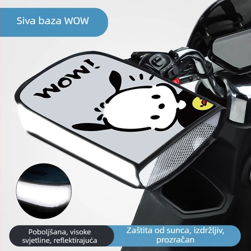 Ljetne rukavice za električna vozila s zaštitom od sunca, produženo pokriće upravljača, prozračne, vodootporne i otporne na vjetar