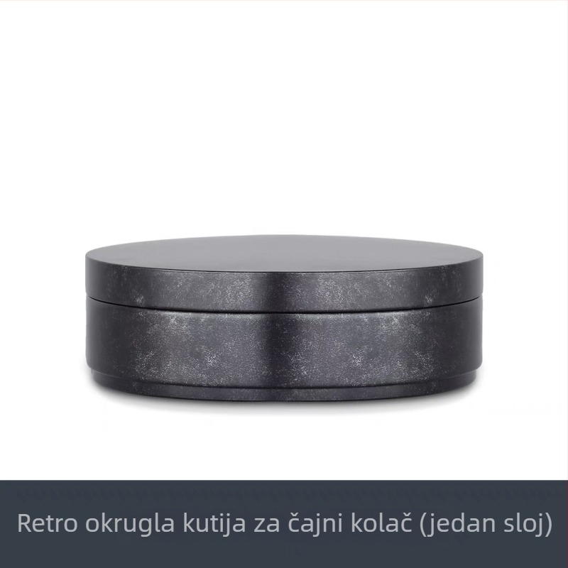 Nova Yunnan Pu'er bijeli čaj – tea cake u metalnoj limenci, prijenosna mini metalna limenka