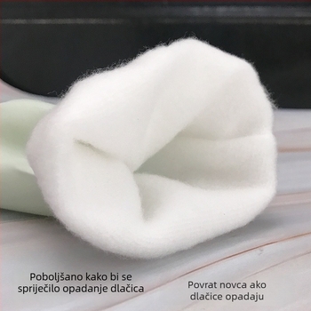 Zimske rukavice za pranje posuđa s plišanom podstavom, vodootporni latex, pojačane debljine, za žene, kuhinju i pranje.