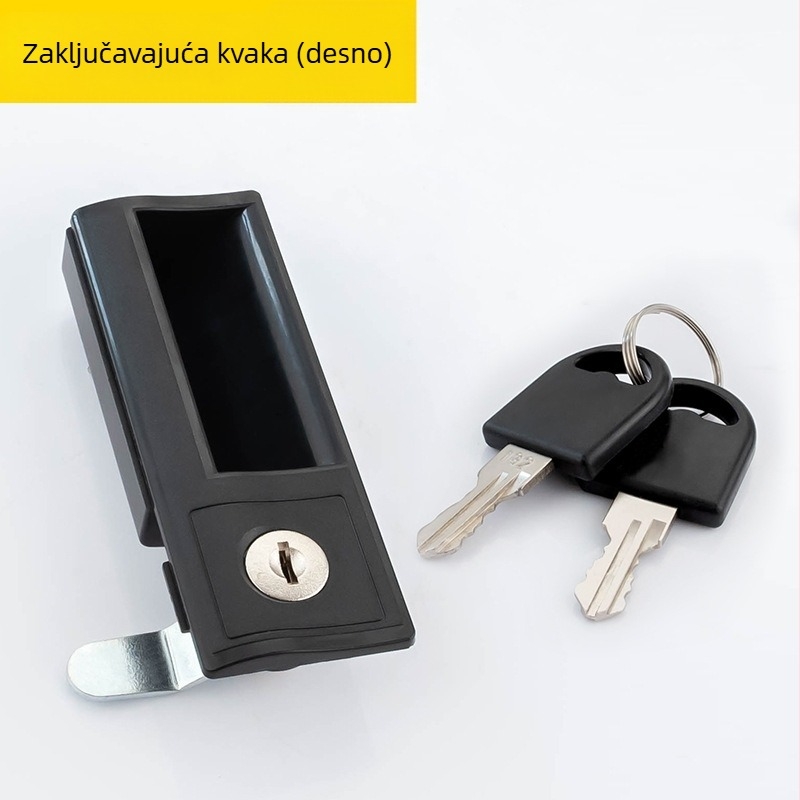 Držač ormara sa zaključavanjem – ABS, injekcijski oblikovan, moderni minimalistički stil