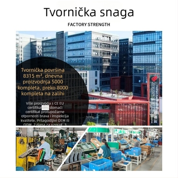 3D podesiva skrita šarka od cinkovog legura, 180°, za preklopna drvena vrata