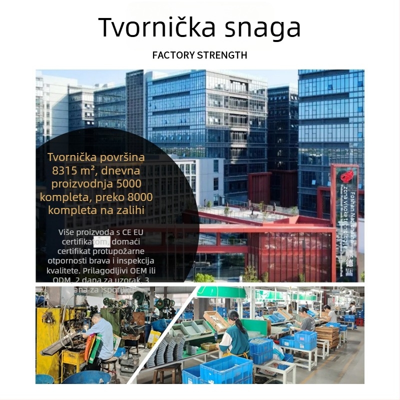 3D podesiva skrita šarka od cinkovog legura, 180°, za preklopna drvena vrata