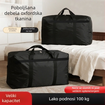 Youna torba za preseljenje i skladištenje deke – vodootporna, debela, velika kapaciteta, od Oxford platna, za odjeću i prtljagu