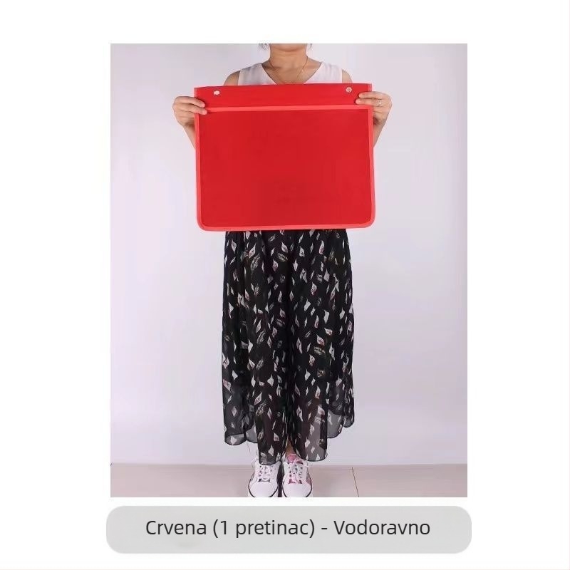 A3 torba za izlaganje dječjih umjetničkih djela – prozirna torba za crtanje i knjige, za postavljanje na zid